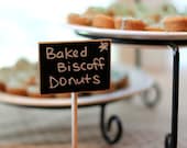 The Original Mini Chalkboard Stands- Place settings, Buffet Labels, Chalkboard Labels, Wedding Chalkboards