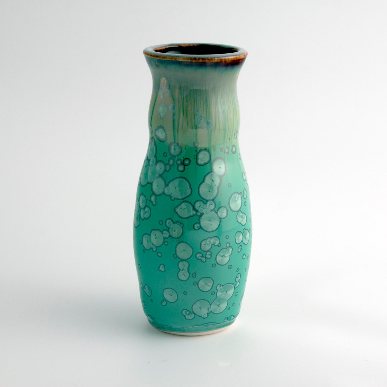 Crystalline-Glazed Vase