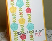 Happy Birthday Mom Handmade Card