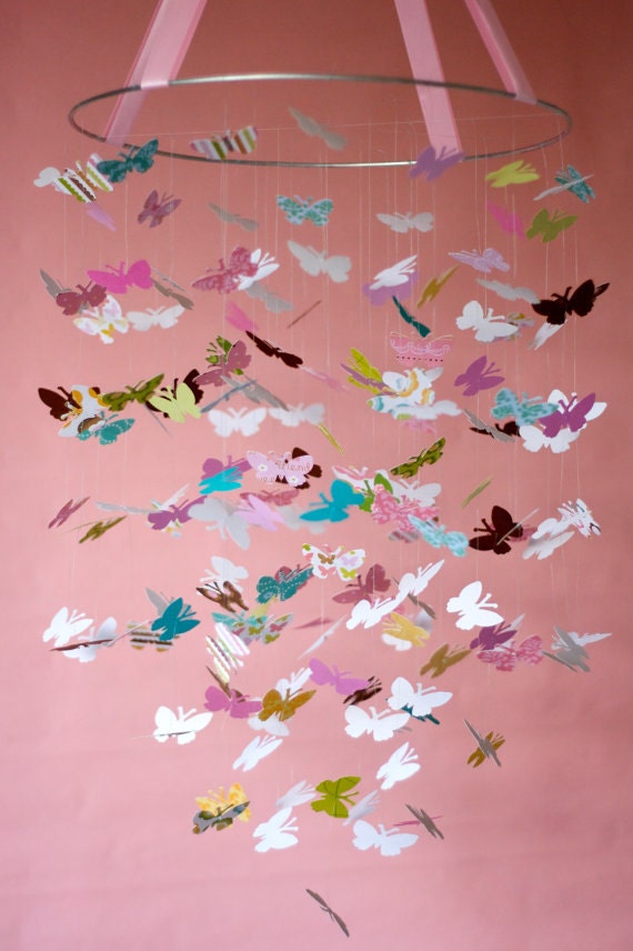 Ready to SHIP - The Brooke Butterfly Mobile