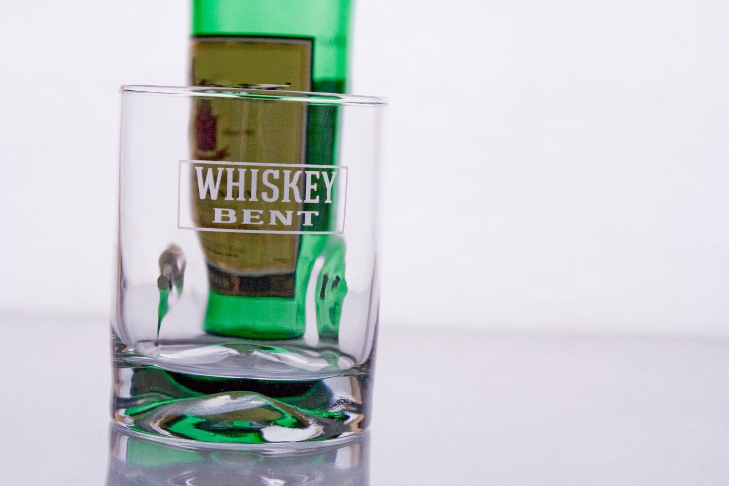 Whiskey Bent Etched Whiskey glass - Limited Edition