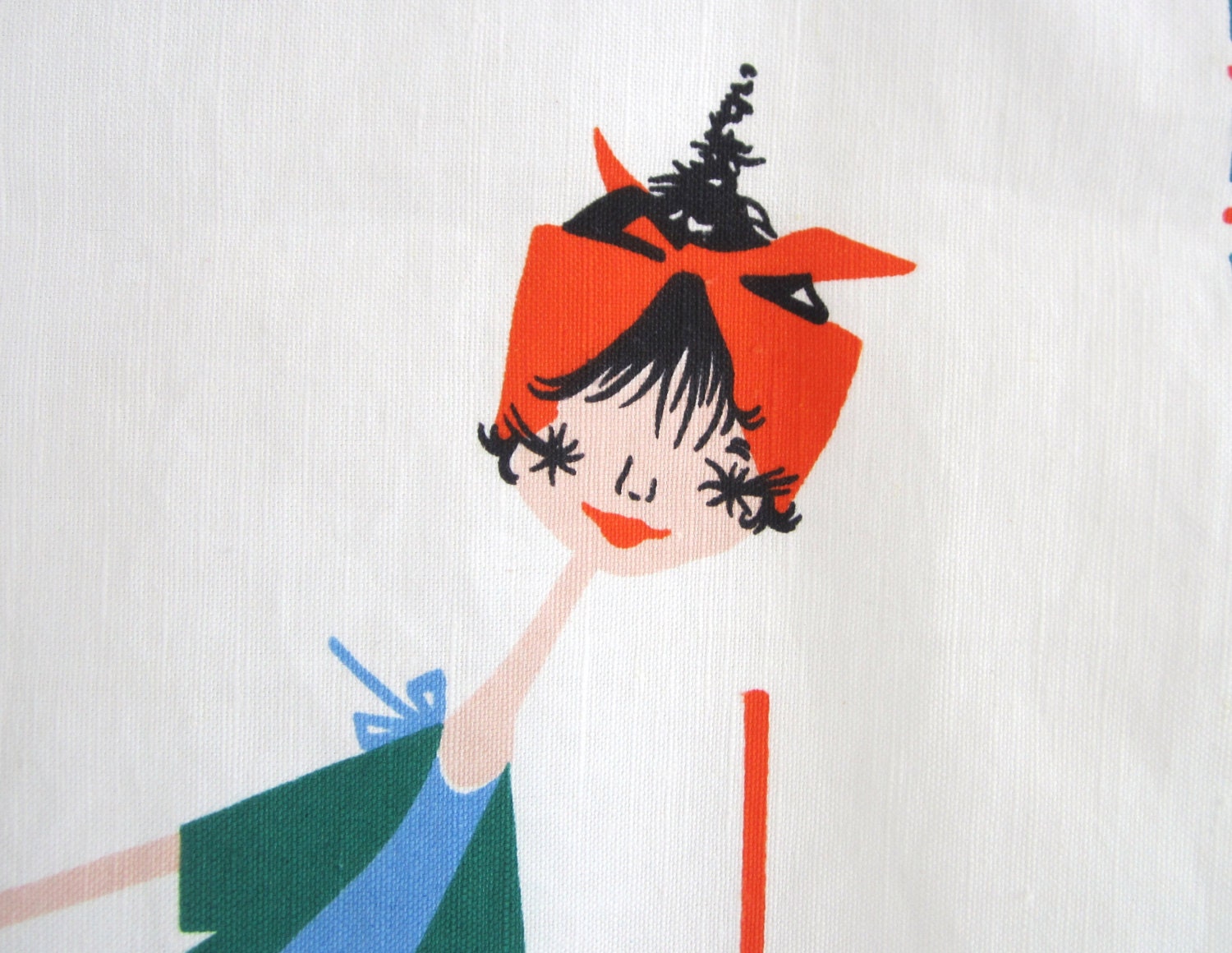 Vintage Towel MILVIA Italian Cleaning Day