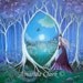A fairytale  art print. Secret Garden by Amanda Clark
