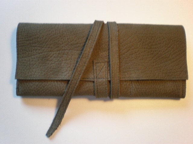 Leather wallet unisex