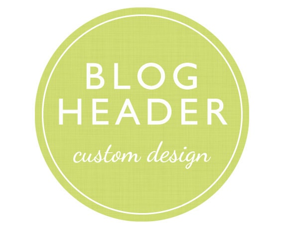 Custom Blog Header or Website Header