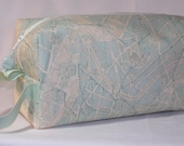 Paris Map in Glass Project Bag