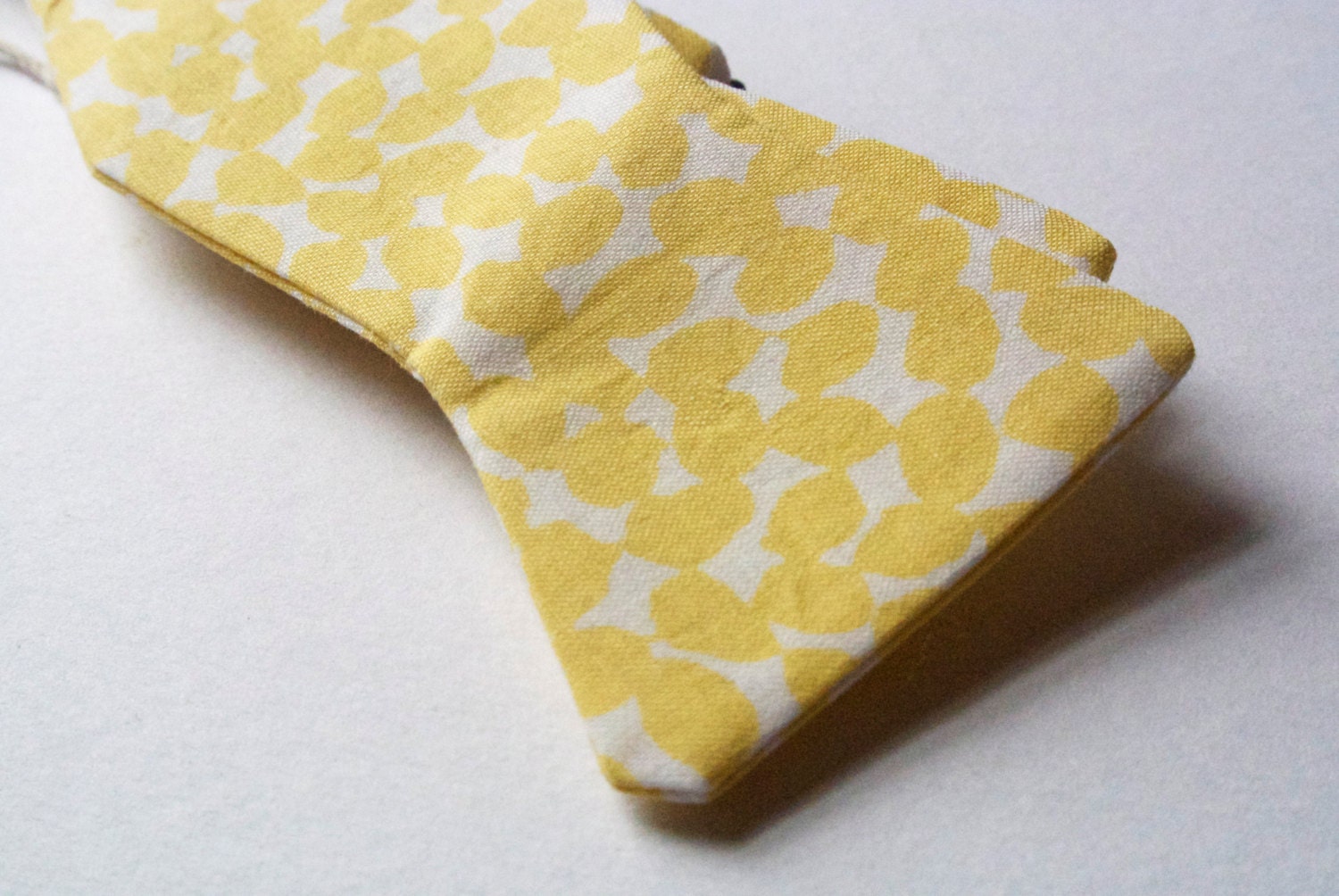 Bow Tie- Mens Lemon Yellow Bow Tie