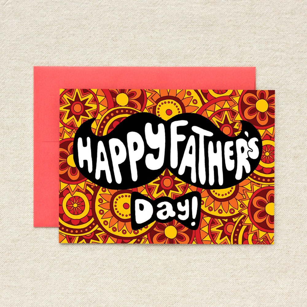 Happy Father's Day - single blank card
