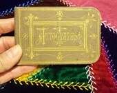 Tiny Antique Victorian Autograph Book Dating Back To 1877 from Rustysecrets