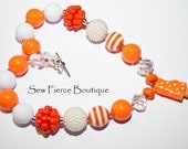 Creamsicle Girls Ice Cream Chunky Necklace