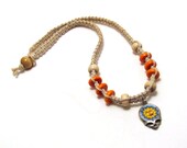 Grateful Dead - Steal Your Face - Sun Hemp Necklace - Unisex