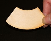 12 - Arch - 3 x 1-1/2 x 1/8 inch unfinished wood (ARCH01)