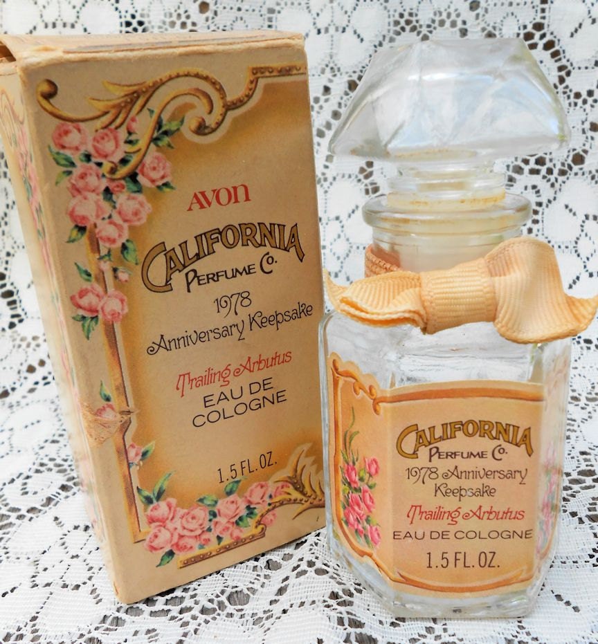 Vintage Avon Cologne Bottle 70s California Perfume Company