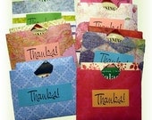 Thank You Note Cards with Tea Packet Gift Included