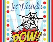 Reserved For LaWanda - Super Hero - Custom Party Package