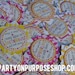 Sprinkle Baby Shower Decorations Package - Favor Stickers
