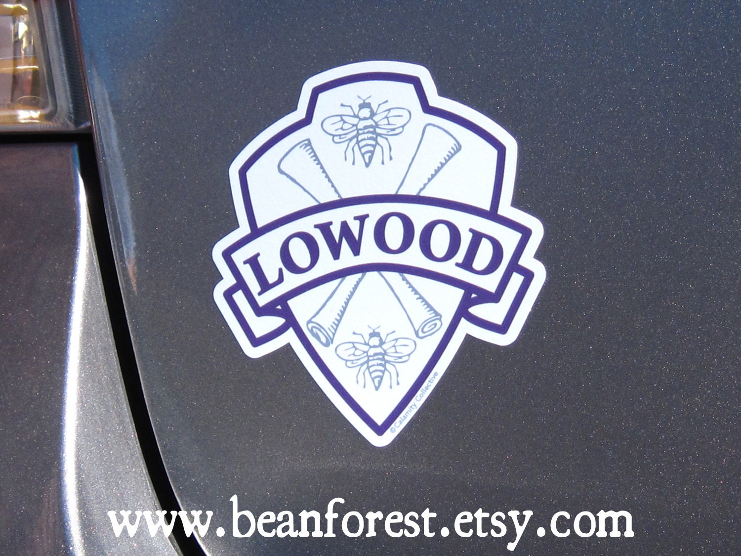vinyl sticker - Lowood Institution (Jane Eyre, Charlotte Bronte) - bumper sticker - laptop decal