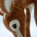 Baby Deer, Felted Fawn, 7" Fawn