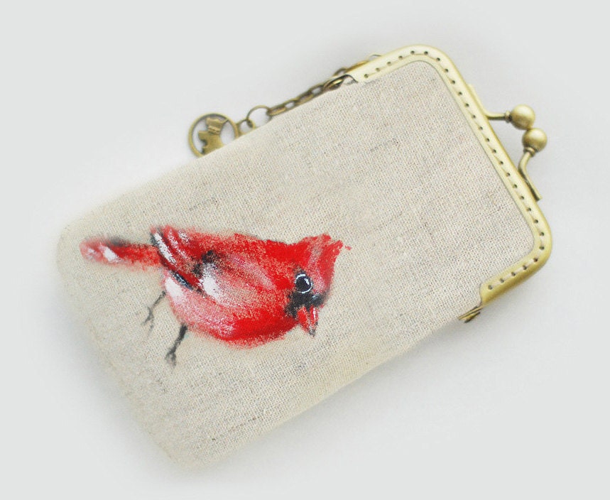 Bird Hand painted Vintage Iphone case gadget case iPhone sleeve(Samsung Galaxy S4 iphone 4s iphone 5)