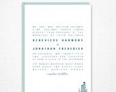Yasmine Wedding Invitation (Printable)