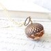 The Acorn - Acorn Necklace 16k Gold Plated - Woodland