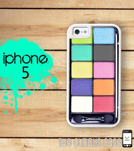 iPhone 5 Mighty Case - Rainbow Eyeshadow - 2 Part Protective iPhone 5 Case