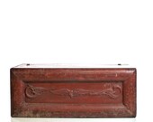 Blanket Chest, Antique Grain Painted American Federalist Style