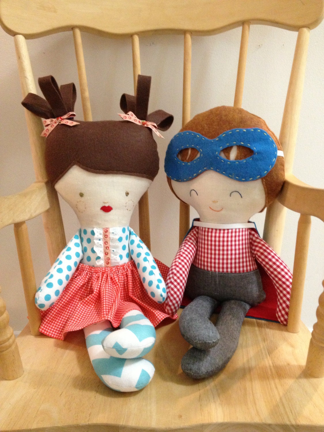 18" Custom Made Soft Doll