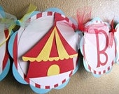 Circus Party Happy Birthday Banner - Carnival