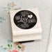 True Love Always - Custom Wedding Monogram Stamp - Free Shipping