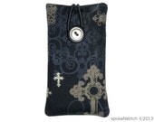 Gothic Crosses iPhone Sleeve - iPhone 5, iPhone 4