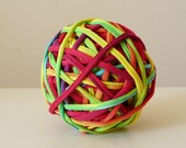 T-shirt Yarn -Rainbow Tie Dye -  47 yds - RT779