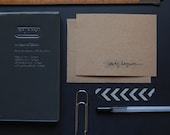 CUSTOM personal stationery set