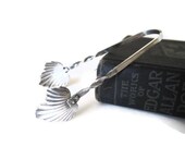 Vintage Sterling Silver Sugar Tongs, R Sterling