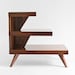 Mid Century Wood Side Table - Coffee, Modern, Eames, Retro
