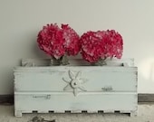 Mother's Day Flower Box...Planter with Liner...Garden Decor...