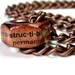 Copper Industrial Chic Hex Nut Necklace, Metal Jewelry, Gifts for Dads, For Men, Gifts For Dudes, Rocker, Steampunk, Mens Necklace