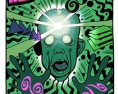 Mike Hoffman Head Shop Hippie Ayahuasca 2 Posters DMT RELAXES ME