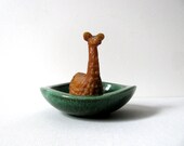 Vicke Lindstrand Ceramic Bowl for Upsala Ekeby Swedish Modern Design Modernist