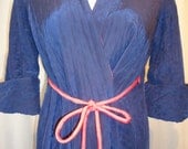 Vintage 1950s Hostess Robe L/XL