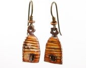 Little Beehive Dangle Earrings