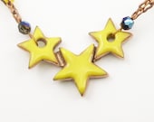 Three Little Stars Necklace
