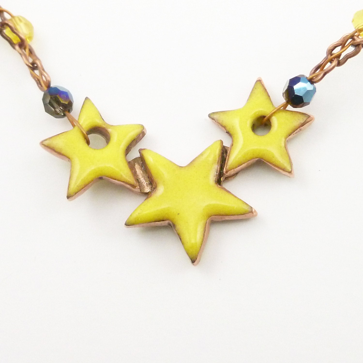 Three Little Stars Necklace