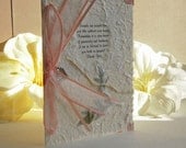 Thank You Card with Keepsake Heart Charm