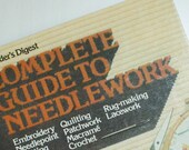 Complete Guide to Needlework 1979 hardcover book vintage