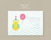 Invitation - Party Owl
