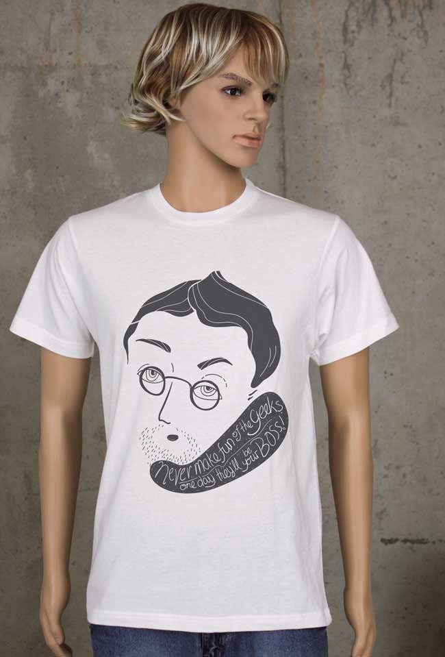 Never Make Fun Of The Geeks T-shirt, Men's Geek Shirt, Nerd Love, Geekery, Funny, Humor, Computer