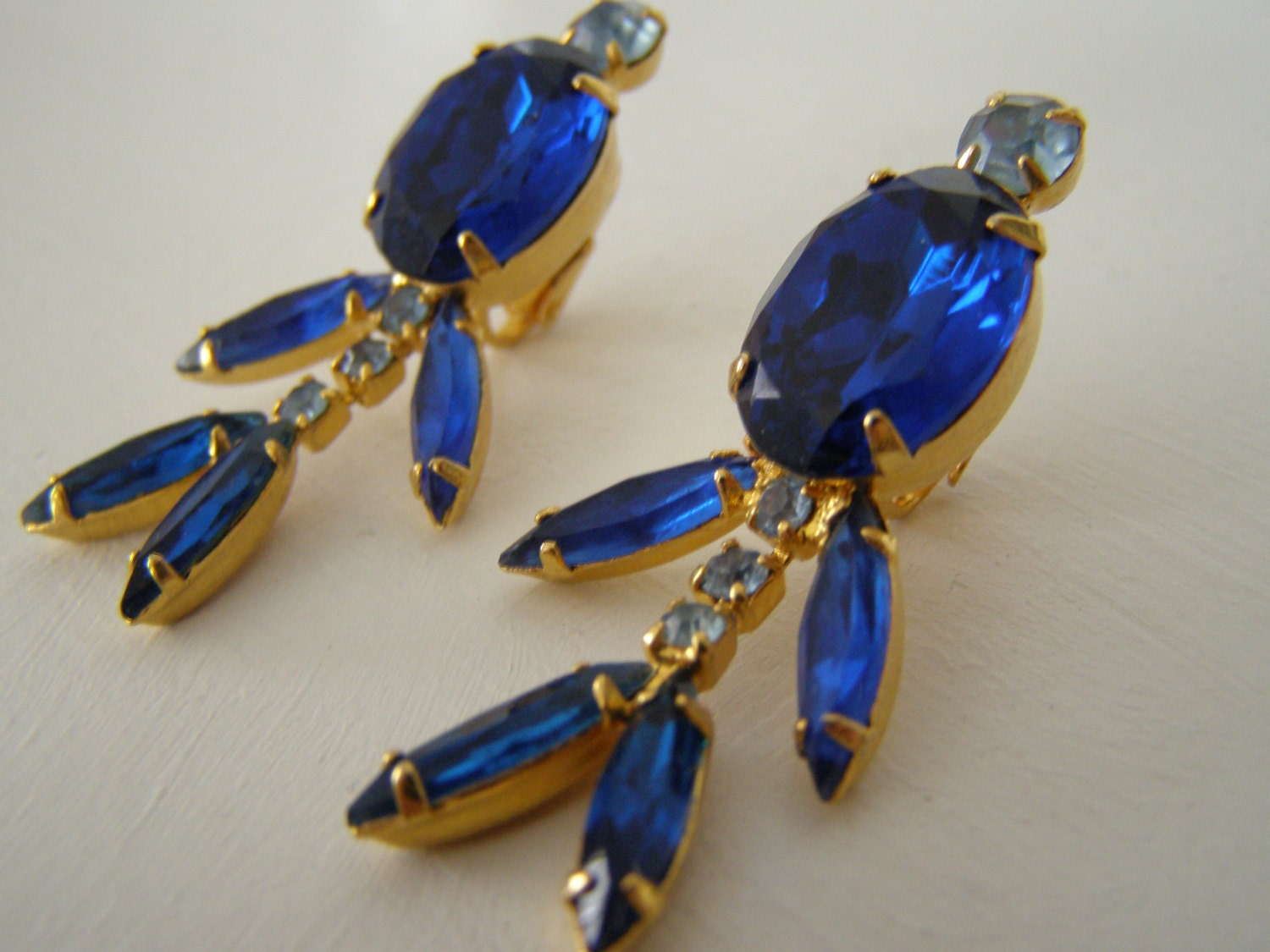 Don't be blue earrings/SALE