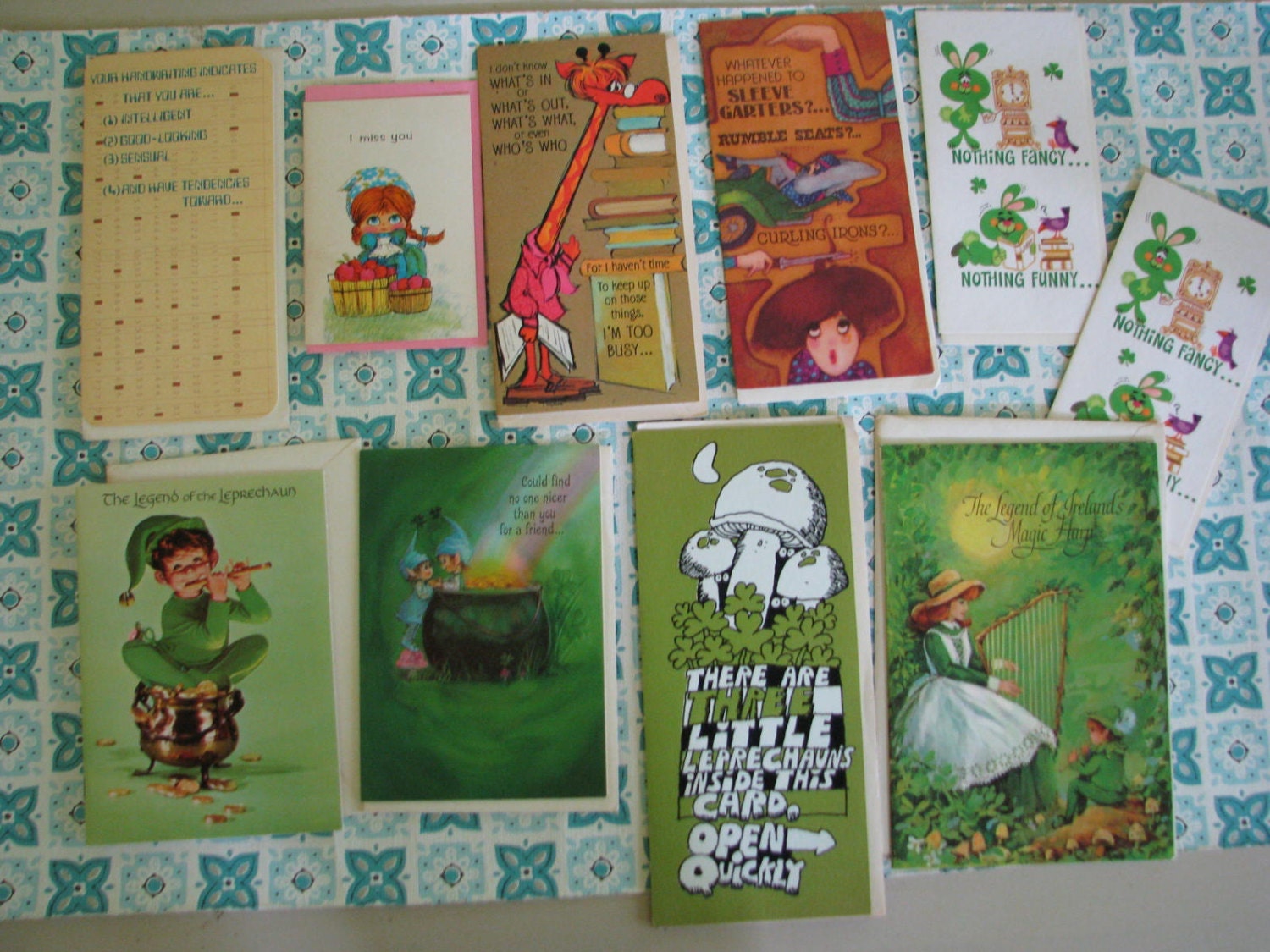 FUN Vintage St Patricks Day Greeting Cards and More