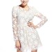 White lace wedding dress (496)